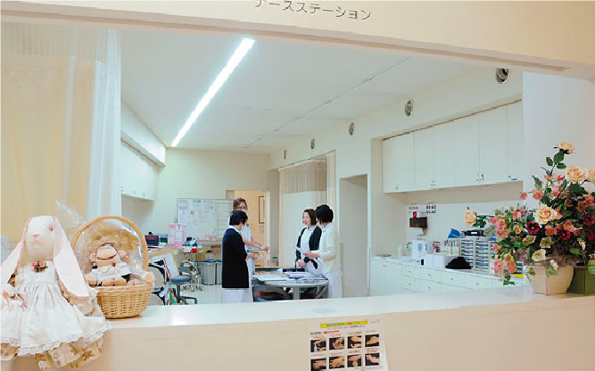 施設内 ナースステーション